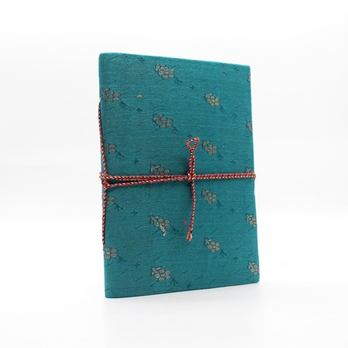 Silk Cloth Floral Printed Diary Cover With Recycle Handmade Paper |  Handmade  Diary | Pocket Diary | Notebook | Diary | Personal Diary