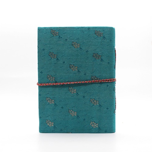 Silk Cloth Floral Printed Diary Cover With Recycle Handmade Paper |  Handmade  Diary | Pocket Diary | Notebook | Diary | Personal Diary