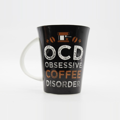 Obsessive Coffee Disorder Printed Ceramic Coffee Mug