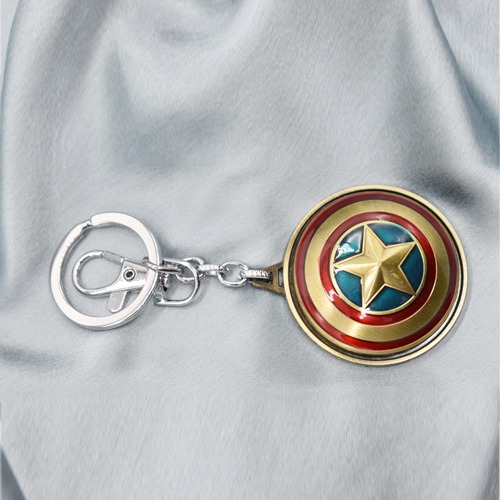 Captain America Shield Key Chain