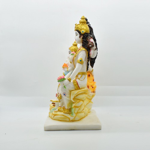 Fiber Antique Lord Shiv Parivar Family Statue Shiv Murti Idol