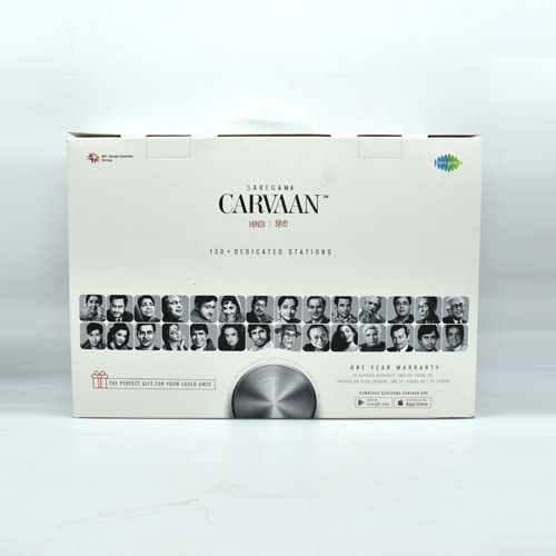 Saregama Carvaan Hindi - Portable Music Player with 5000 Preloaded Songs Royal Blue Colour