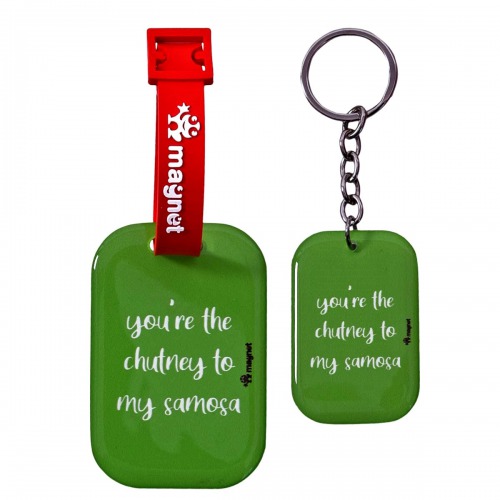 Perfect Snack Bag Tag Set | Luggage Tags for Trolley, Suitcase, Backpacks