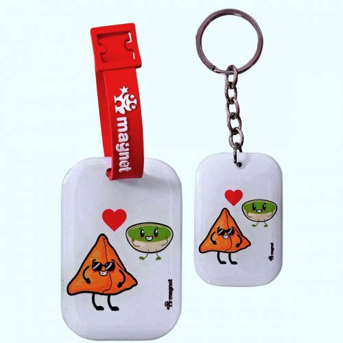 Perfect Snack Bag Tag Set | Luggage Tags for Trolley, Suitcase, Backpacks