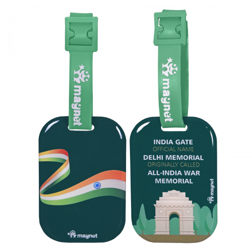 Dill Se Dilli Bag Tag | Luggage Tags for Trolley, Suitcase, Backpacks