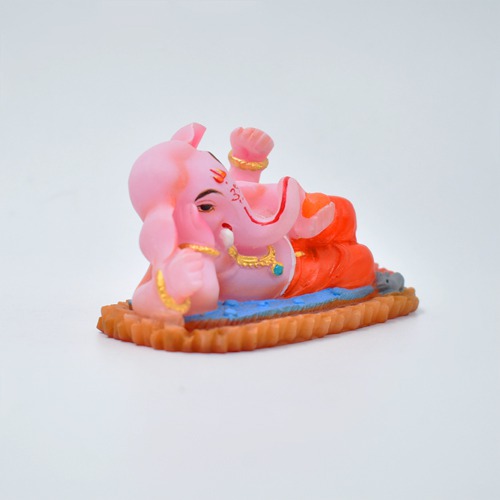 Sleeping Ganesha Idol for Cr Dashboard ( Size 5 x 9 x 5 cm)