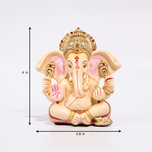 Big Ears Car Dashboard Ganesha Idol For Decor