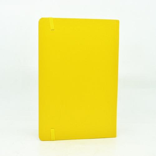 Viva Esprit A5 Journal Notebook With Elastic Band Closure And Expandable Inner Pocket Colour ( Yellow) | Notebook | Diary | Personal Diary | Home And Office Use