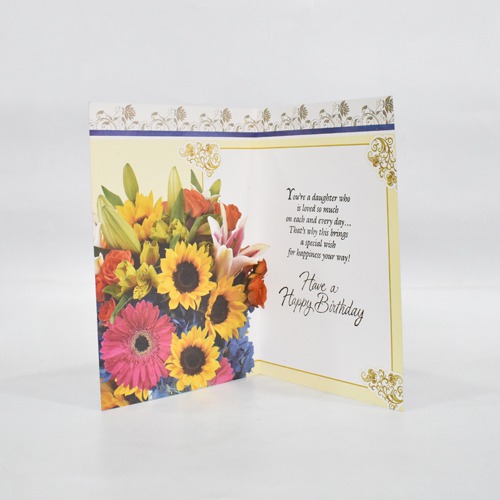 For Lovely Daughter On Your Birthday Card | Greeting Card
