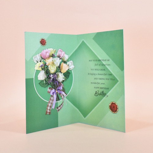 With Love Dear Brother On Your Birthday| Greeting Card
