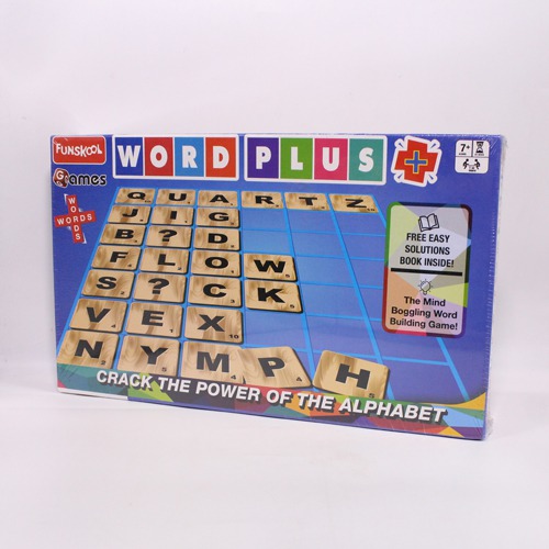 Funskool Games - Word Plus, Educational Word Building Game, Kids & Family
