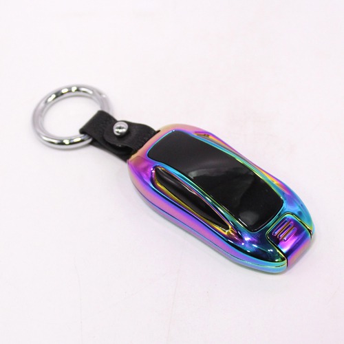 Mercedes Ice Rainbow Rechargeable Cigarette Lighter Keychain | Keychain | Lighter | Lighter With Keychain