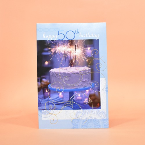 Happy 50th Birthday | Greeting Card