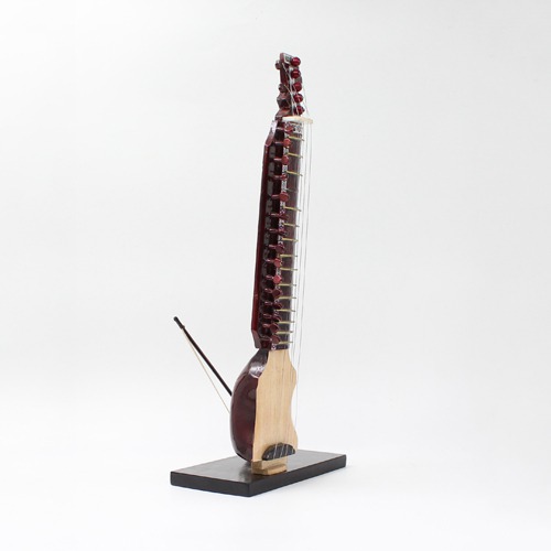 Wooden Miniature Musical Instrument Curio - Dilruba