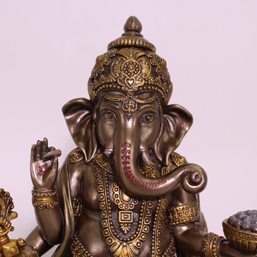 Bronze Bonded  Lord Ganesha Idol For Home Decor