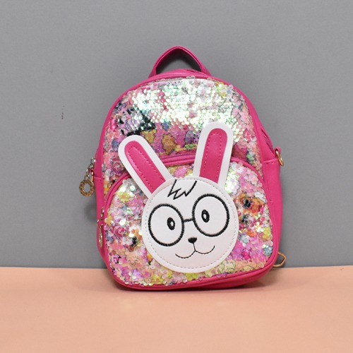 Bunny Sequins Backpack| Hand Bag | For kids