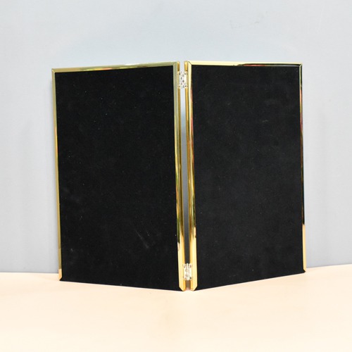 Gold Plated 2 Joint Table Top Photo Frame( Photo Size 4 x 6 inches )