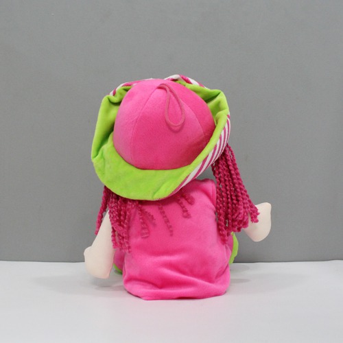 Pink Super Soft Stuffed Girl Cute Doll - Polyfill Washable Cuddly Soft Plush Toy( 33cm)