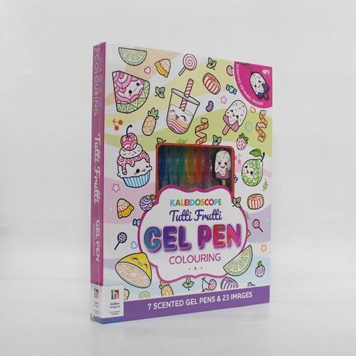 Kaleidoscope Tutti Frutti Gel pen Coloring  Kit For Kids