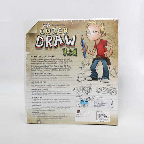 501 Things Quick Draw Kid | Activity Kit
