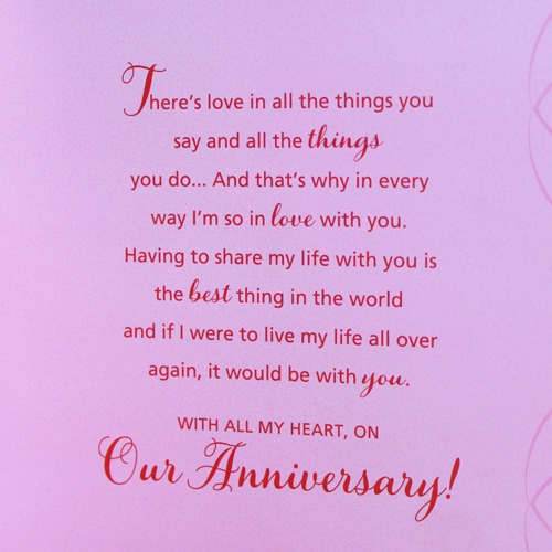 Happy Anniversary To My Wife| Anniversary Greeting Card