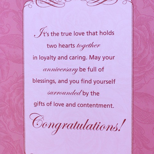 For You Son & Daughter - In - Law Anniversary Wishes | Anniversary Greeting Card