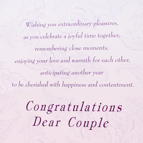 Anniversary Wishes For A Wonderful Couple | Anniversary Greeting Card