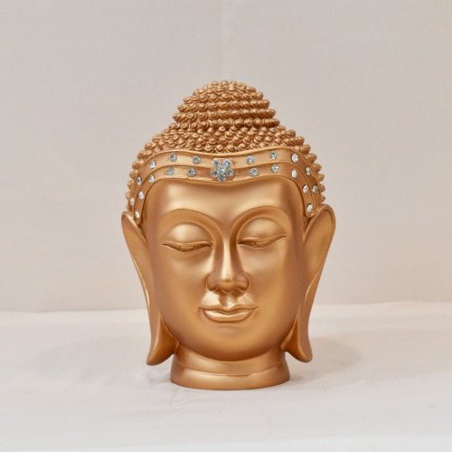 Decorative Buddha Face Statue Showpiece | Entique Lord Buddha Set Handicraft Idol God Gautama Buddha Statue