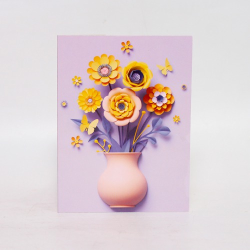 Flower Pot Printed Notecard