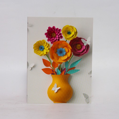 Flower Pot Printed Notecard