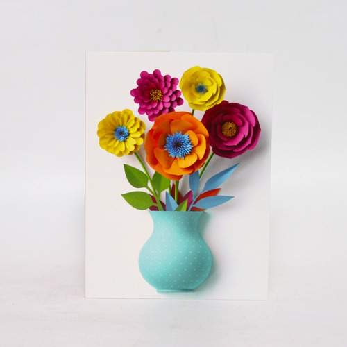 Floral Blank Note Cards with Envelopes – 5 Assorted Cards for All Occasions ( Set of 10 Card)