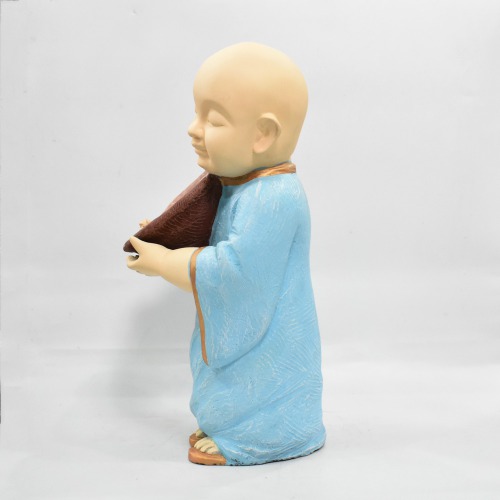 Monk Buddha With Pot Statue | Small Buddha Statue Monk| Figurine Home Decorative Showpiece