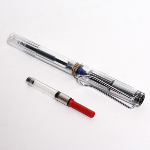 Lamy Vista Fountain Pen Demonstrator, Clear Medium Nib