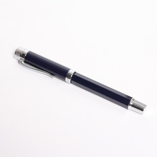 Intellio's Jewel Blue & Chrome Pen