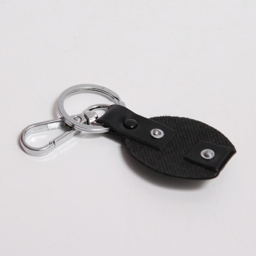 Black Panther Metal Leather Keychain W/ Snap Hook Key Chain Clip Key Ring Key Chain