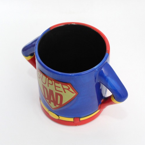 Super Dad Quirky 3D Coffee Mugs , Tea Cup Ceramic Mug  For Father's Day