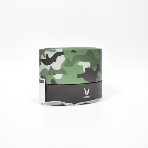 Vaya Tiffin Polished Stainless Steel Lunch Box Without Bagmat, 600 ml, 2 Containers, Camo,