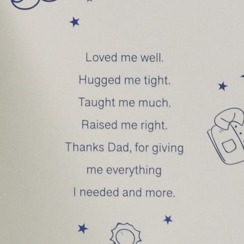 Father's Day | I Love Dad| Father's Day Greeting Card