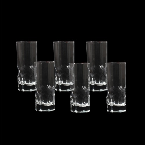 Water Glass set 325 ml Set of 6 in Transparent Colour