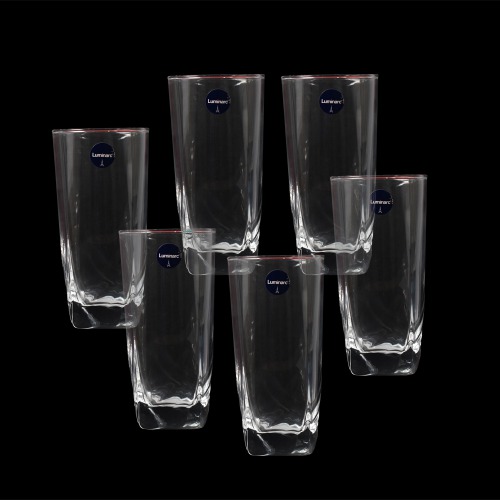 Luminarc sterling H/B tumbler 6-Glass Set