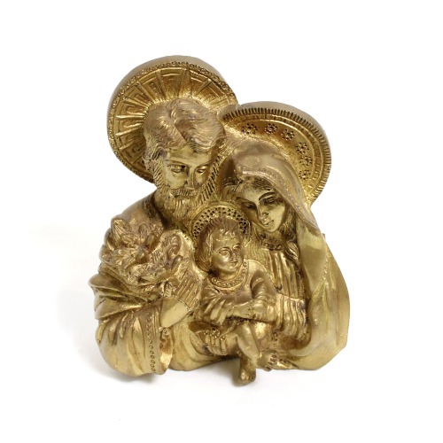 Brass Jesus Family | Roman Catholic Christian Religious Statue |Christ Idol Statue Sculpture