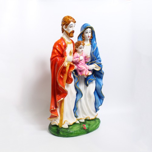 Home decor Fiber Jesus Holy Family Home Decorative Christmas Decoration Statue Showpiece Idol