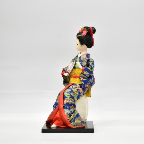 Japanese Kimono Geisha Doll Kokeshi Handicraft Home Decoration Multicolour Clothes