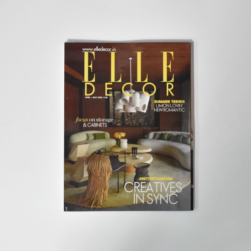 Elle Decor India April May 2022 (Focus ON Storage and Cabinets) Home and Decoration Special Magazine