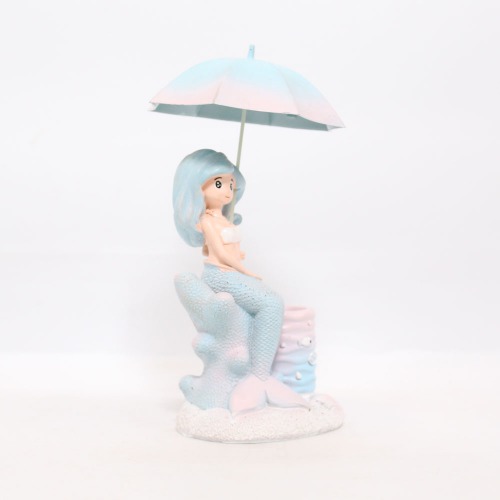 Marmaid Cute Girl Showpiece | Statue Figurines for Home Decor Outdoor Entrance Living Room Decoration