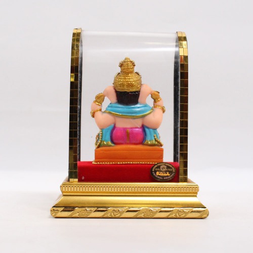 Dagdu Shet Cabinate Ganesha Murti | Ganesha showpiece | Showpieces In Home | Car Dashboard
