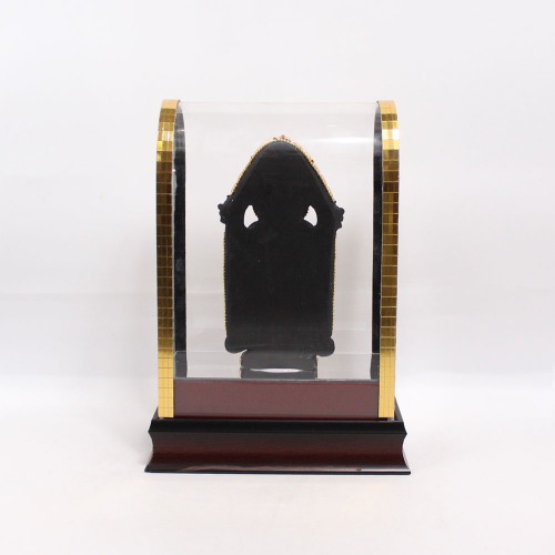 Lord Tirupathi Balaji Sri Venkateshwara Swamy Idol Statue Figurine for Home Gifts Black Colour Decorative Showpiece