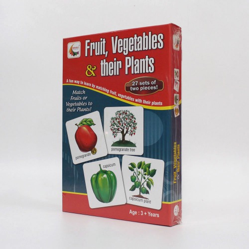 Mindz Fruit, Vegetables and Their Plants | Activity Games | Board Games | Kids Games | Games