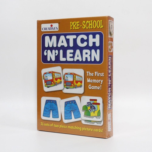 Match ‘N’ Learn The First Memory Game | Activity Games | Board Games | Kids Games | Games