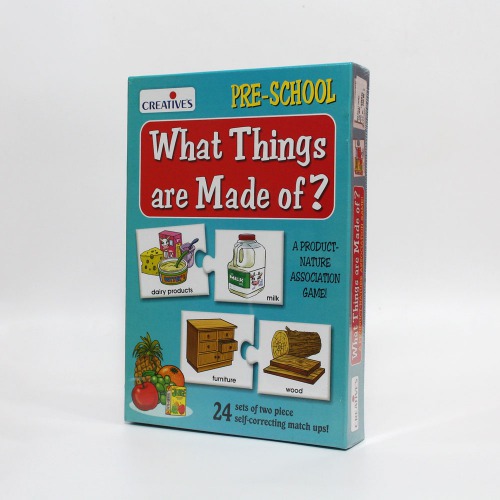 What Things Are Made Of ? A Product Nature Association Game ! | Activity Games | Board Games